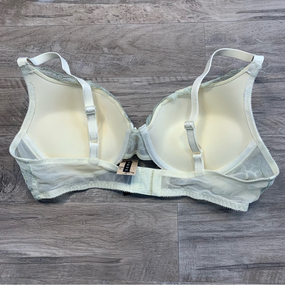 Soma Light Green Floral Lace Bra - Picture 9 of 12